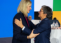 ITA Chair Dr. Valerie Fourneyron honored with Olympic Order