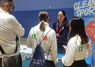 Clean Sport education at the IWUF 10th Sanda World Cup in Jiangyin, China
