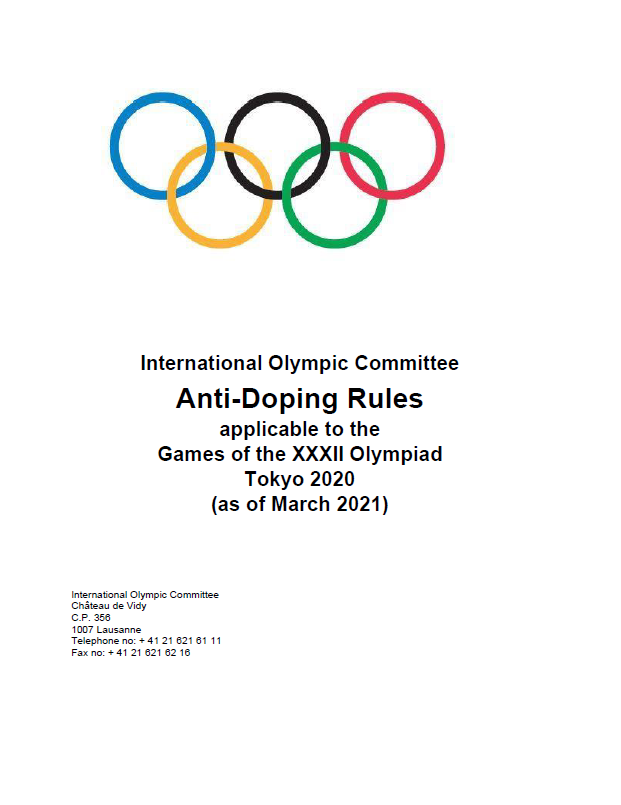 Olympic Testing - WADA and the IOC Fight Against Doping