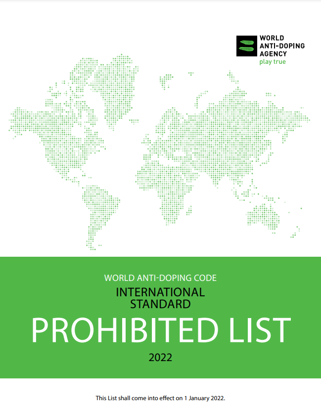 The 2022 Prohibited List