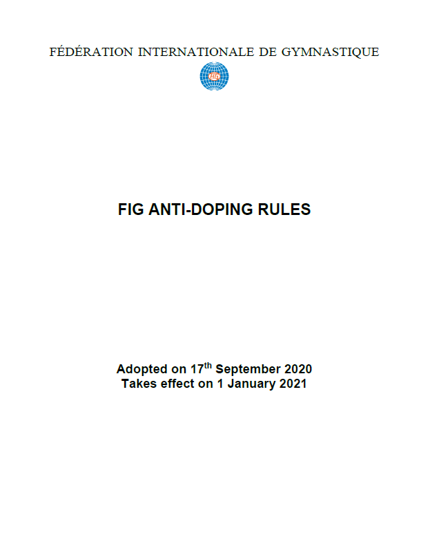 FIG Anti-Doping Rules