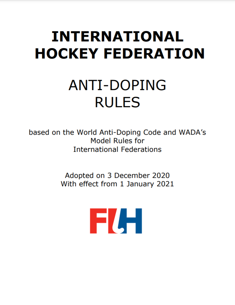 FIH Anti-Doping Rules