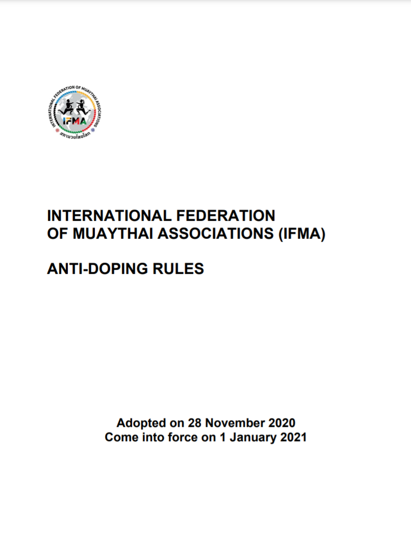 IFMA Anti-Doping Rules