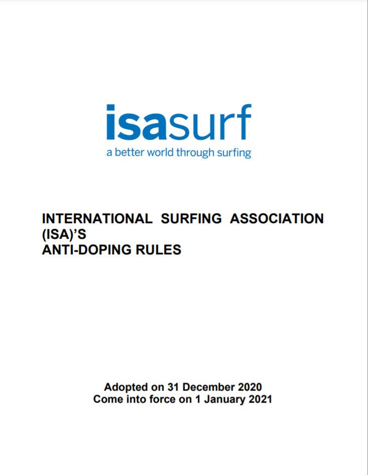 ISA's Anti-Doping Rules