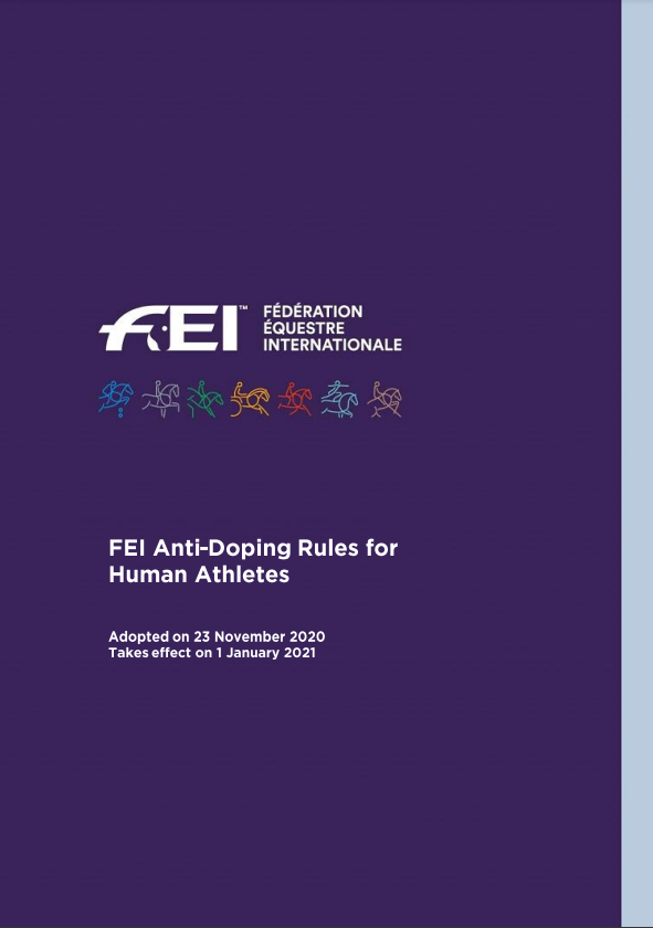 FEI Anti-Doping Rules for Human Athletes