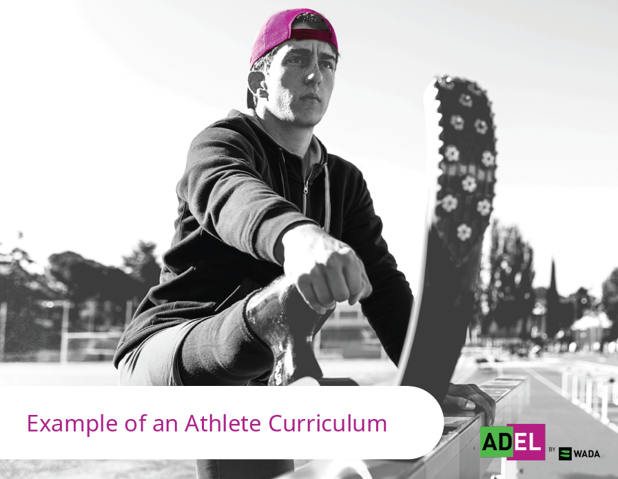 Example of an Athlete Curriculum