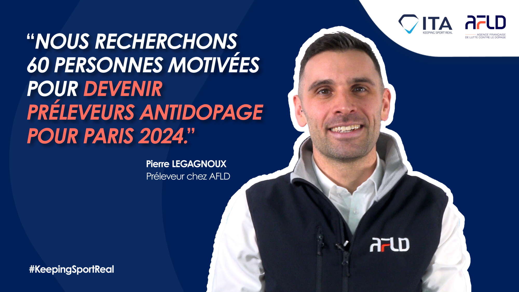 Devenez un préleveur antidopage pour les Jeux Olympiques Paris 2024
