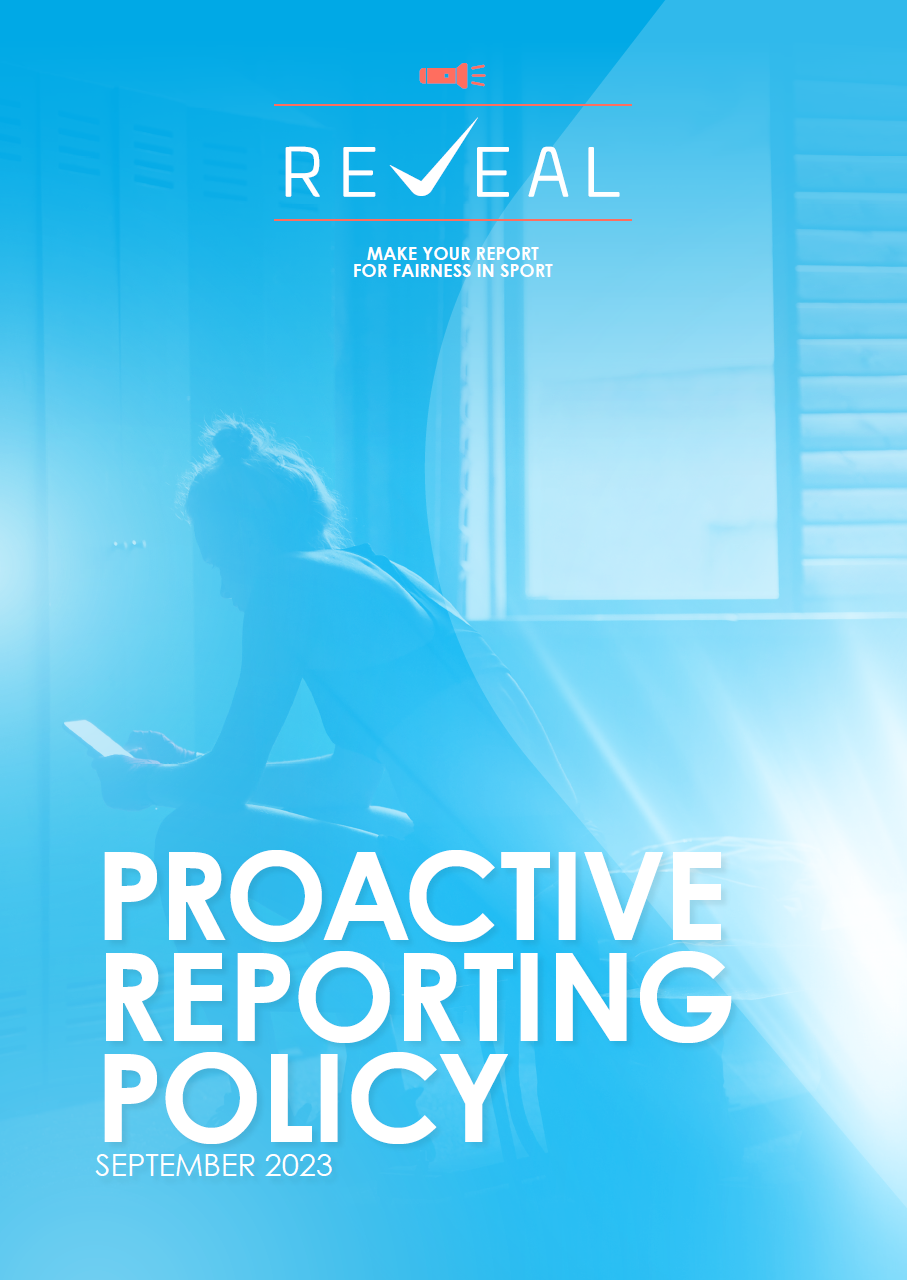 ITA Proactive Reporting Policy