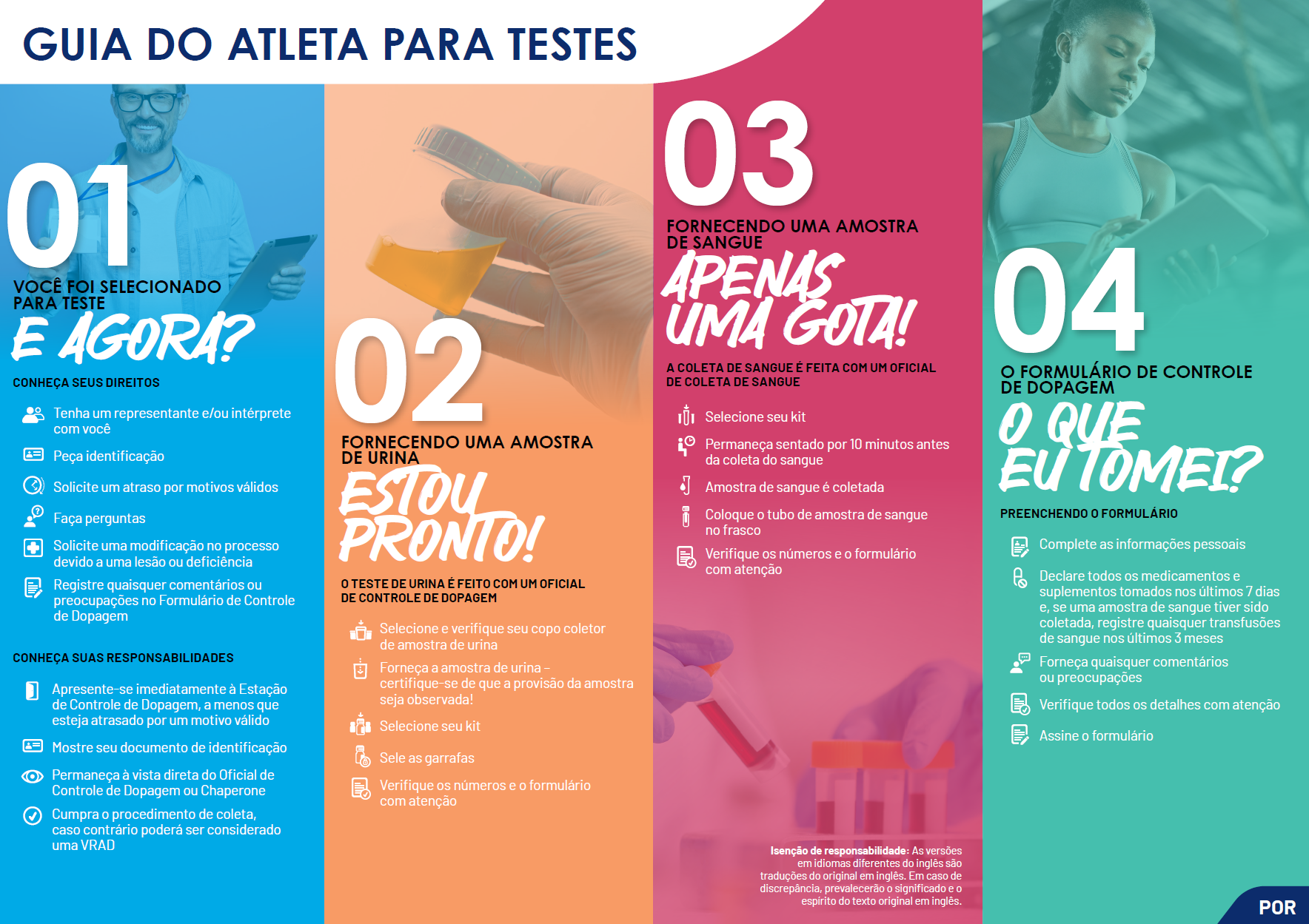 An athlete’s guide to testing - POR