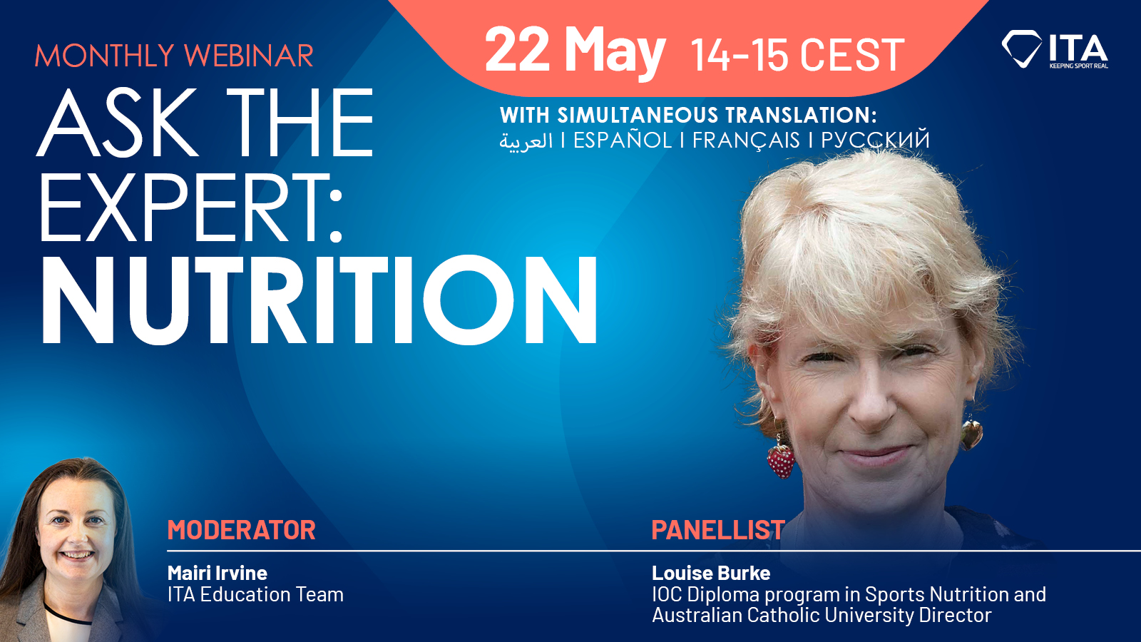 Monthly Webinar: Ask the Expert: Nutrition