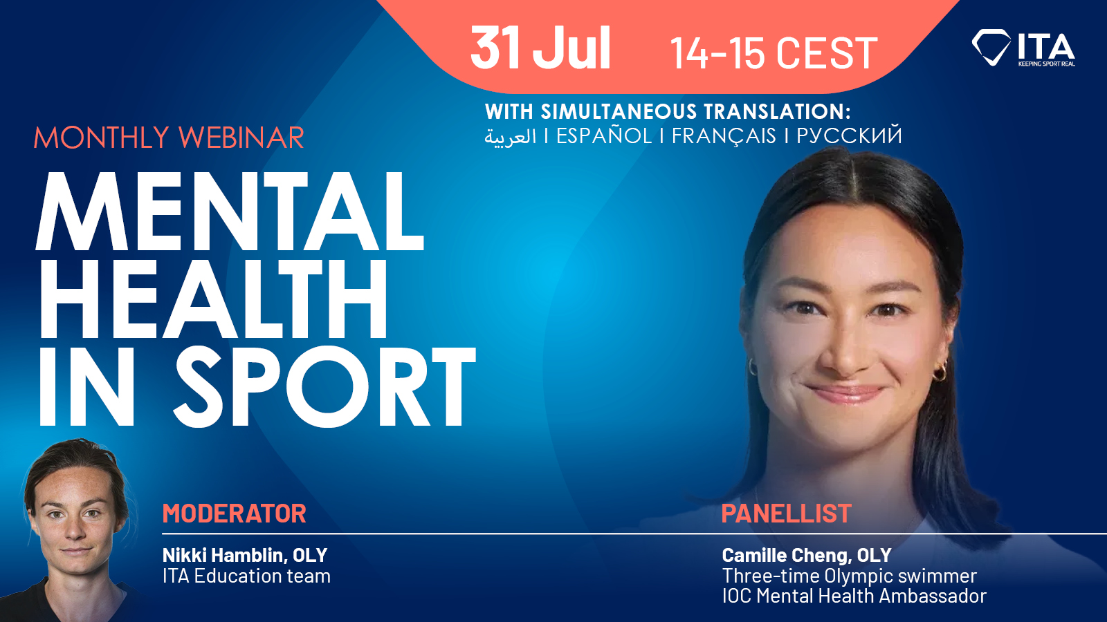 Monthly webinar: Mental Health in Sport