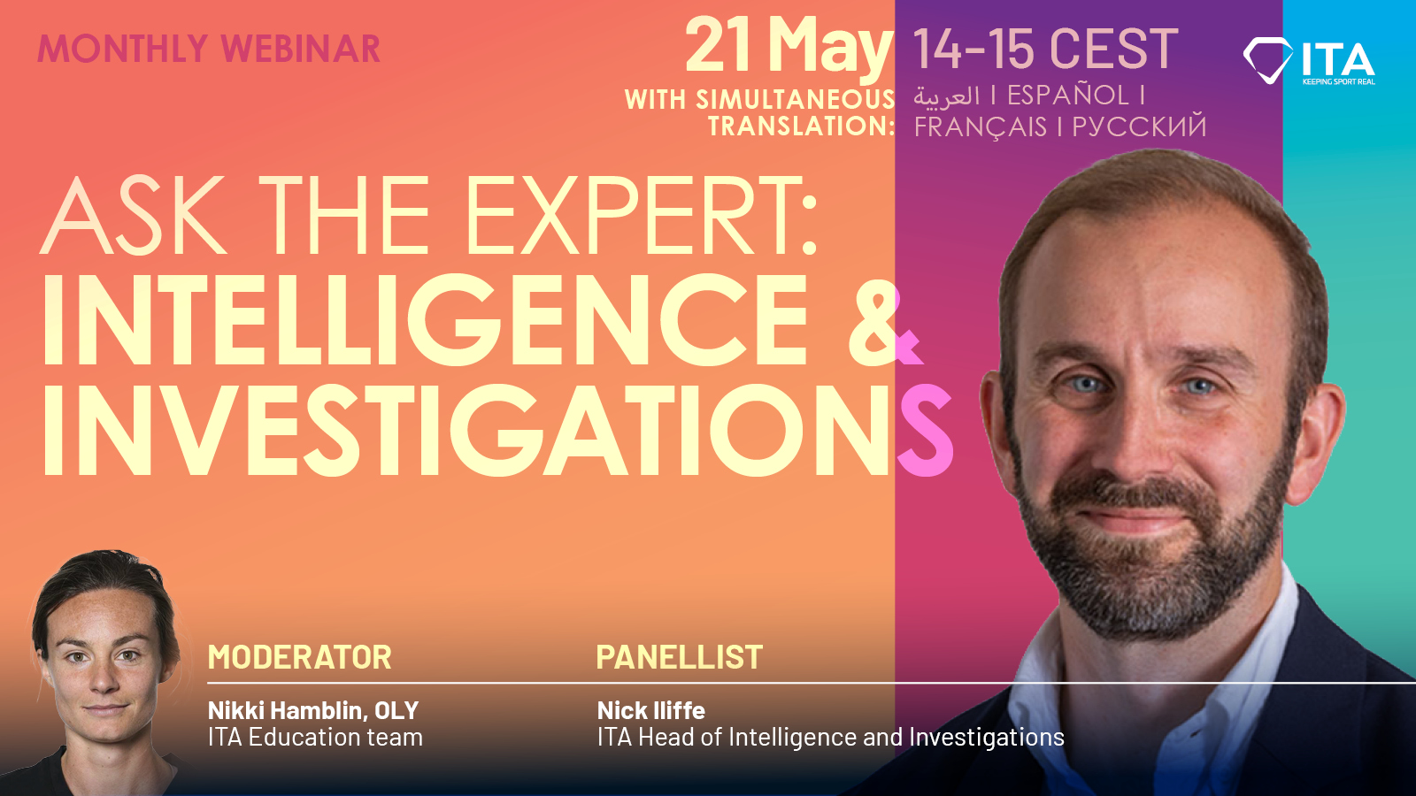 Register now: Monthly webinar: Ask the Expert: Intelligence and Investigations