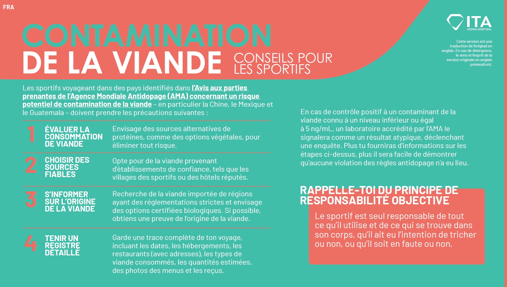 Meat Contamination - FRA