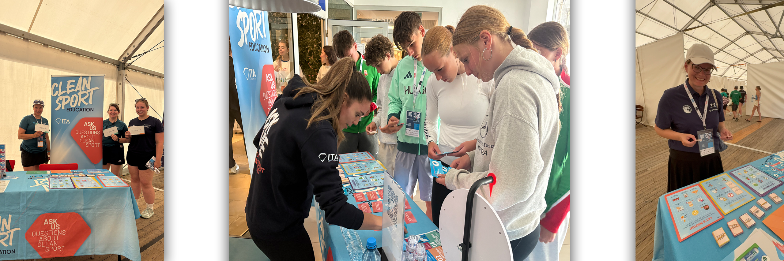 The ITA brings clean sport education to next generation of slalom paddlers in Krakow