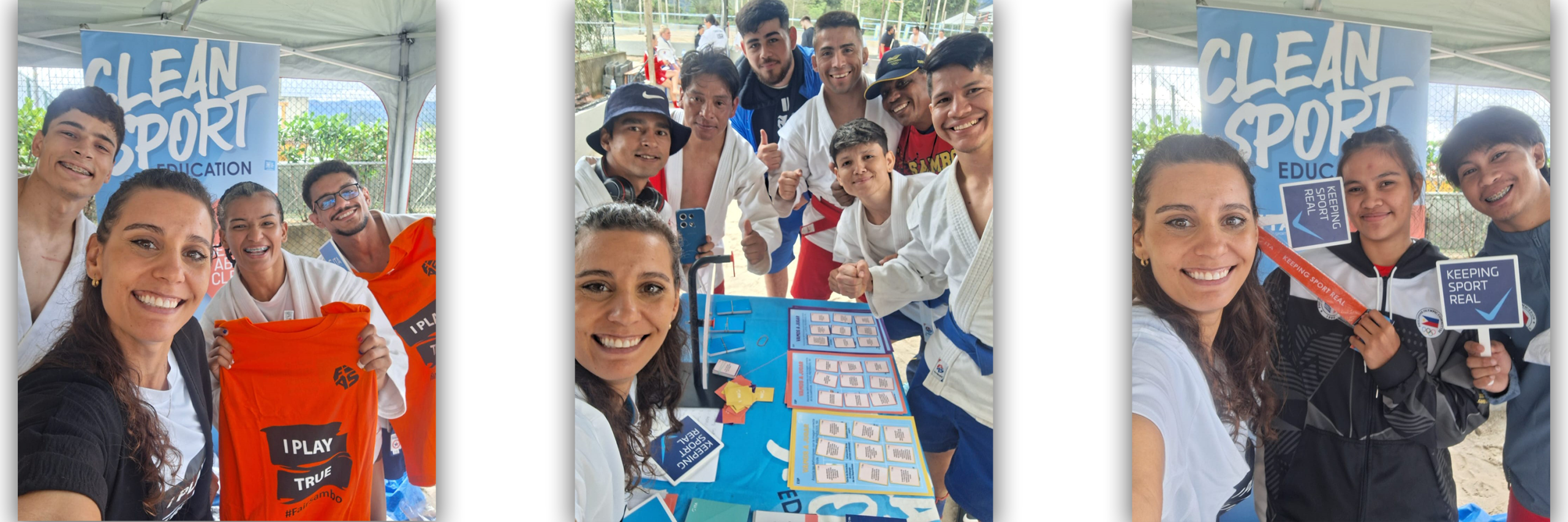Clean Sport education reaches athletes at the first World Beach SAMBO Championships
