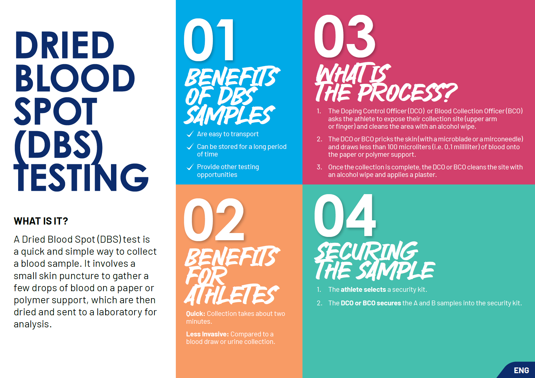 Dried Blood Sport (DBS) Testing - ENG